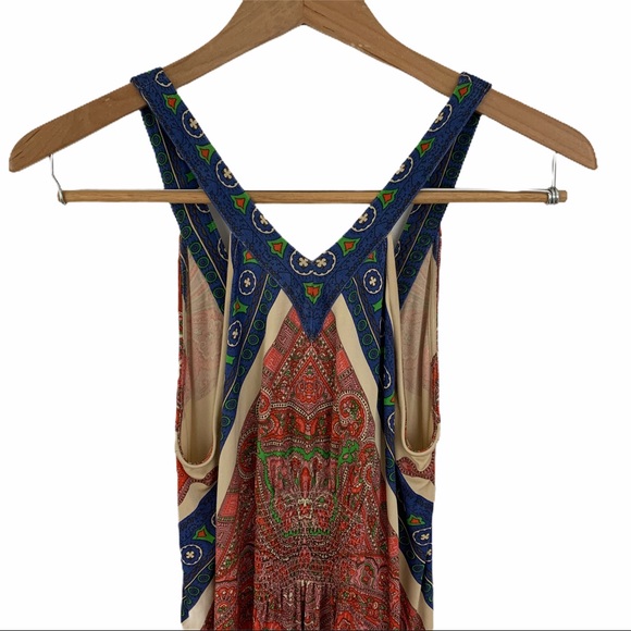 LEIFNOTES | Boho Paisley Swing Dress - Picture 9 of 14